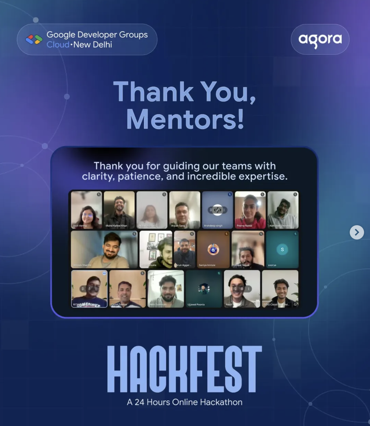 Hackathon with Agora scene 2